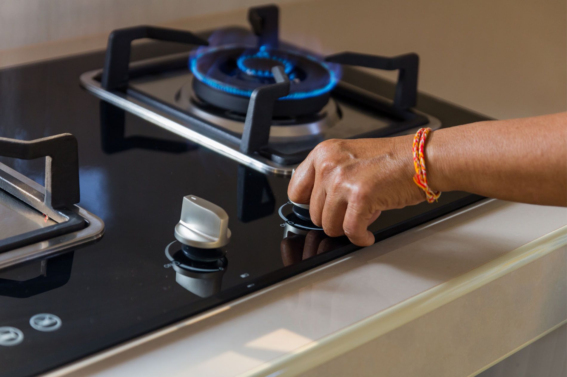 Gas Stove Installation 1